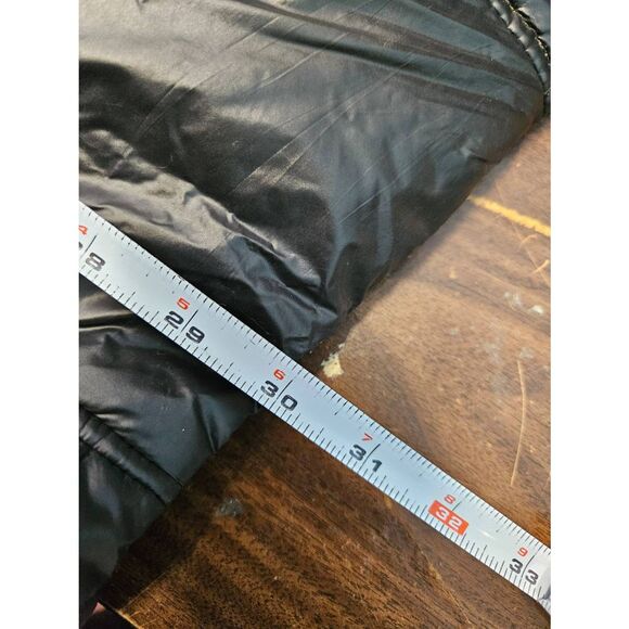 Michael Kors Black Quiltef Puffer Jacket Size 1X Hooded - Picture 8 of 8